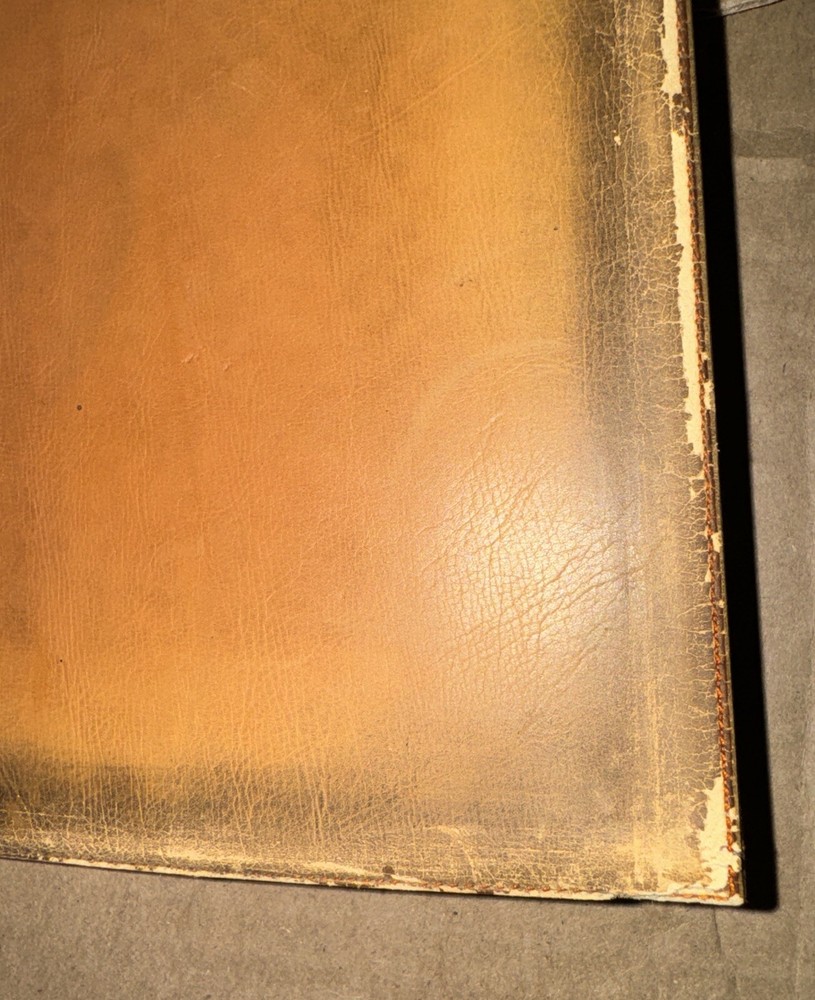 Antique RARE LEATHER BOUND BOOK COVER