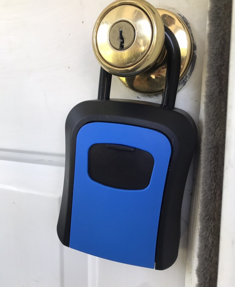 Password Key Box Outdoor Key Safe Lock Box Decoration Code Storage Wall Mounted