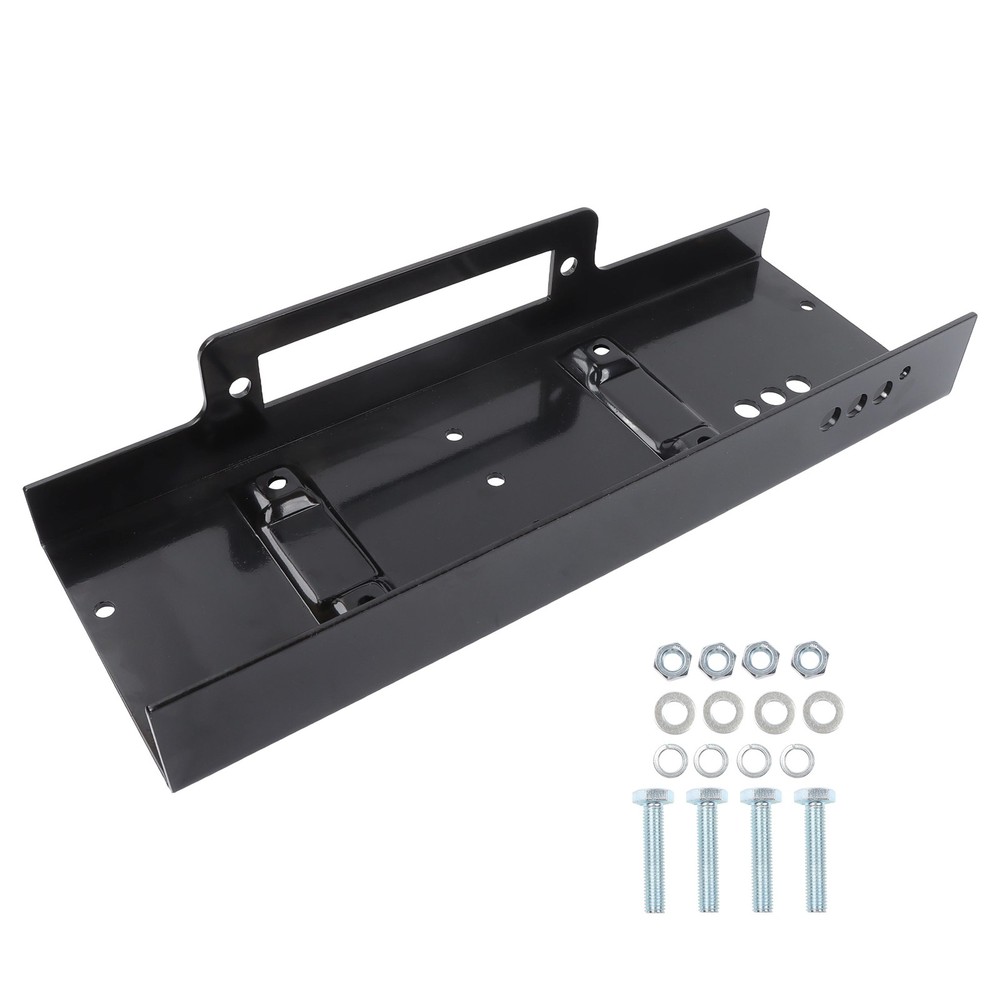Universal Winch Mounting Plate 10" x 4.5" Raised Bolt Pattern 15,000 lbs