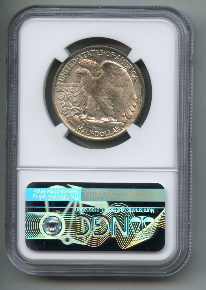1936 Walking Liberty Silver Half Dollar NGC MS 64
