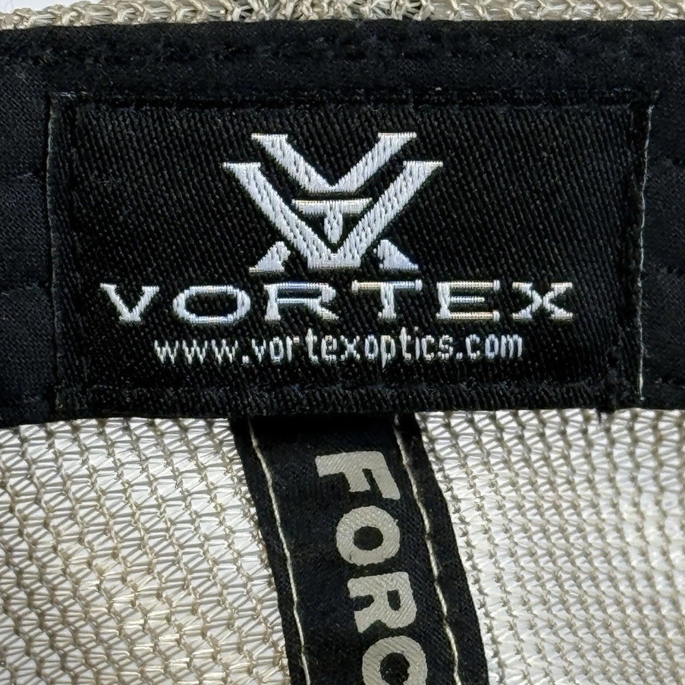 Vortex Hat Cap Circle Patch Logo Snapback Rifle Optics Scopes Sights Black Gray
