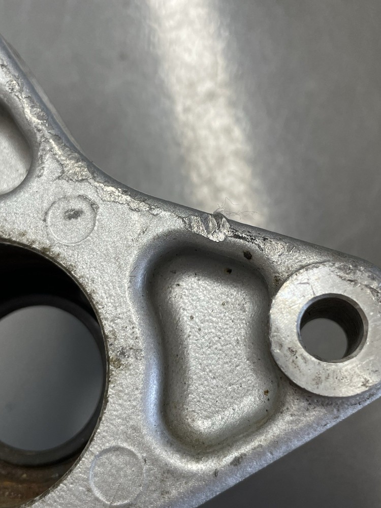 Kymco Super 9 2T Exhaust Hanger Bracket Mount Plate