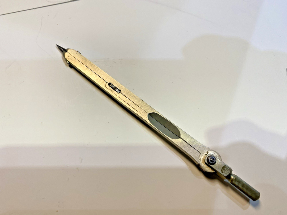 Vintage POST Custom Master 766 Drafting Set Complete w/Beam Extensions in Ex. C