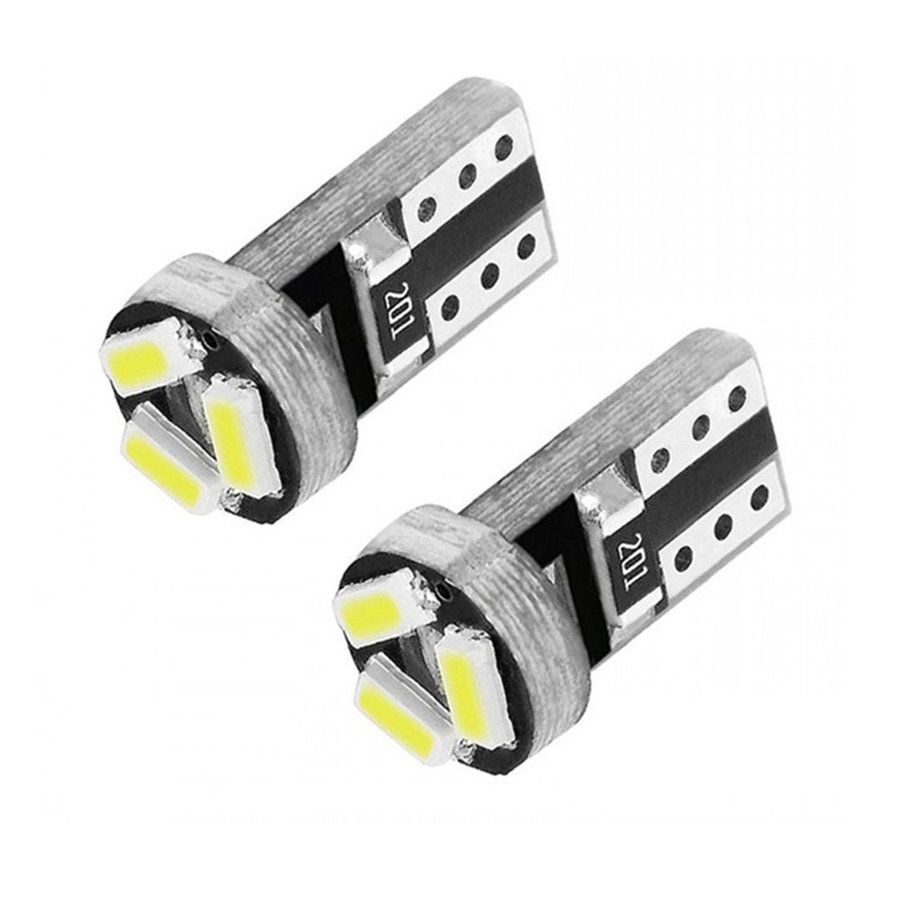 Long lasting T5 White LED Bulbs for Car Dashboard Easy Installation 10 Pack