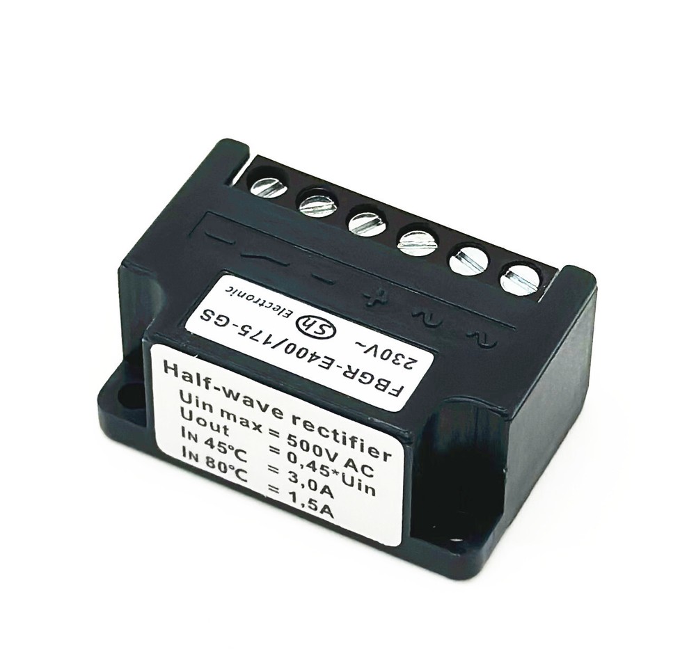 FBGR-E400/175-GS rectifier 230V 0.45 half-wave brake rectifier device