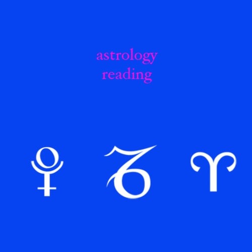 •Astrology Reading Natal Chart Analysis Transits