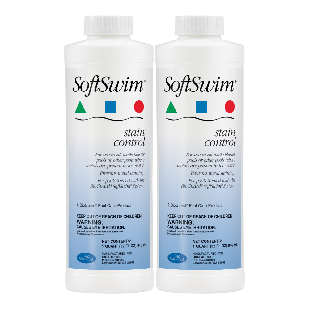 BioGuard Softswim Stain Control - 1 qt (2 Pack)