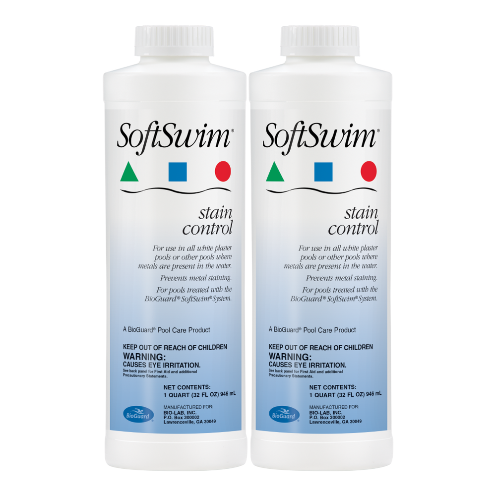 BioGuard Softswim Stain Control - 1 qt (2 Pack)
