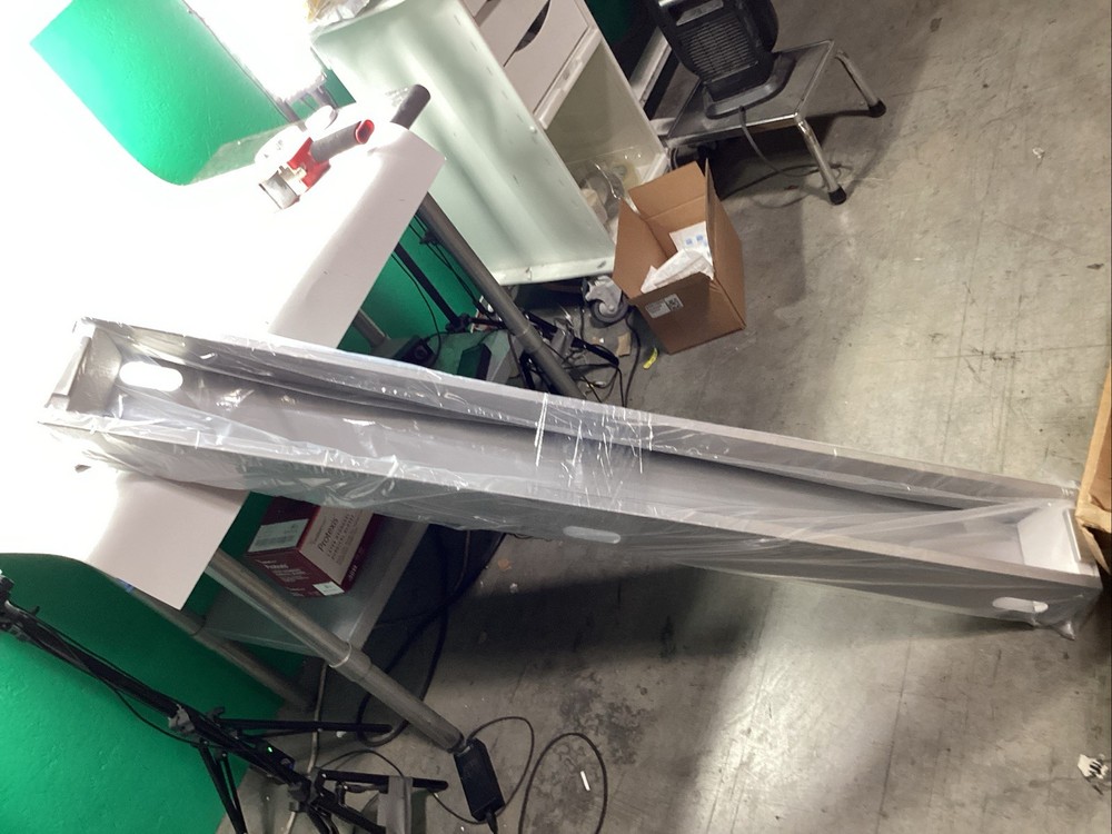 K&A Cable Closet Wire Management Box 72" Silver