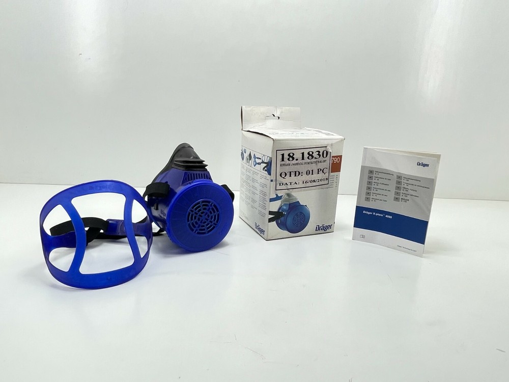 Drager X-plore 4790 Silicone M/L Half Mask Respirator