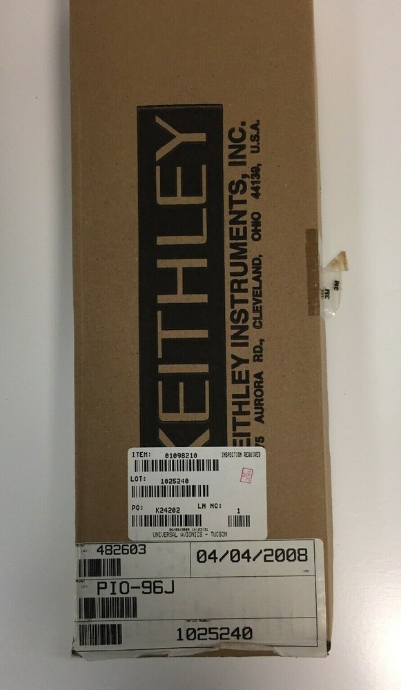 Keithley PIO-96J Parallel Digital I/O Board New in Box