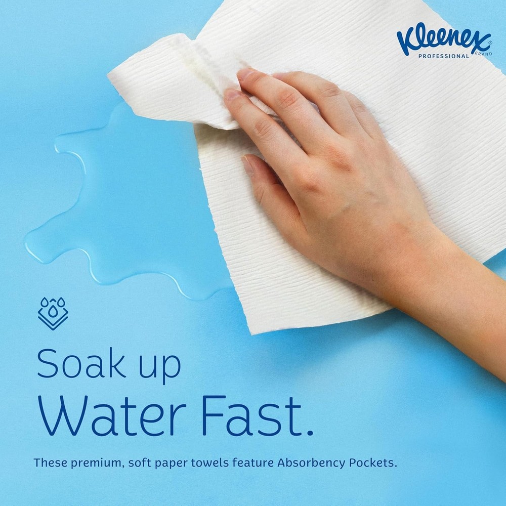 Professional Universal Multifold Paper Towels, Bulk (01890), Absorbency Pockets