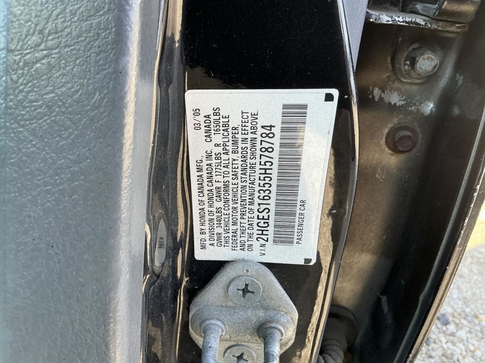 System Restraint Bag Module Front Console Center Dash Coupe Dx Fits 03-05 CIVIC