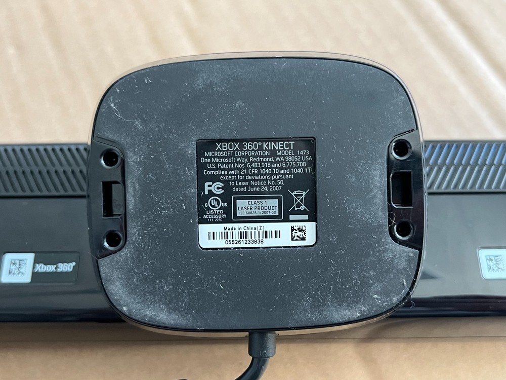 OEM Microsoft Xbox 360 Kinect Sensor Model 1473 Black