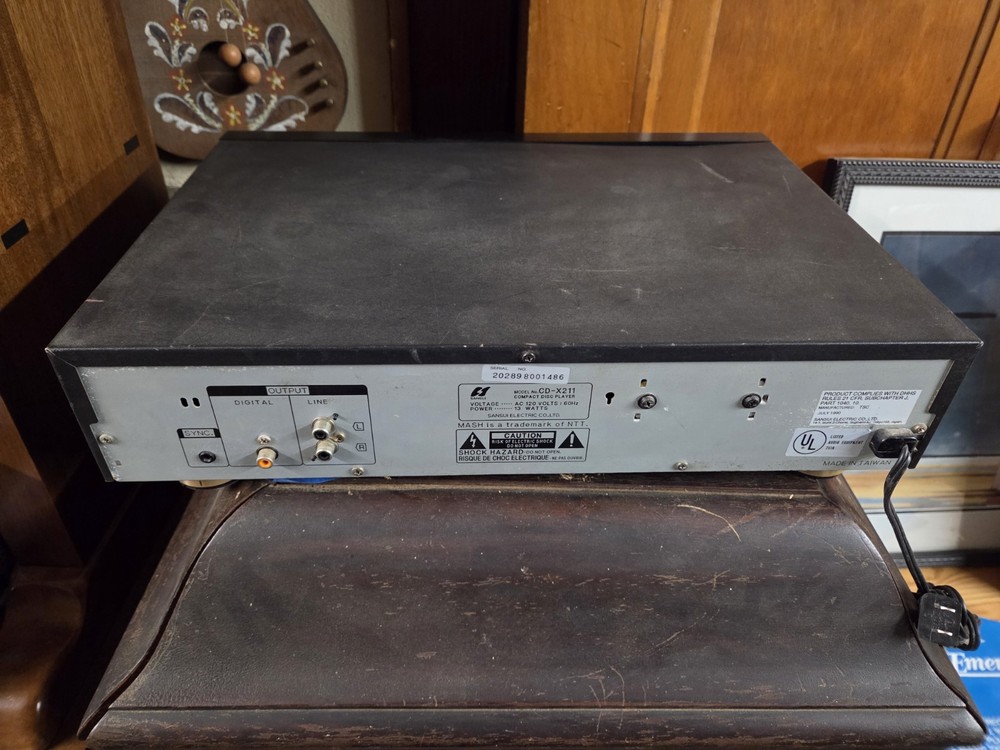 Sansui CD-X211 Compact Disc Player Tested