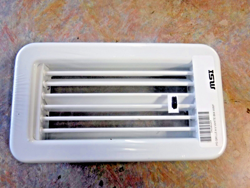 MSI Marine Systems Incorporated Plastic Air Conditioning Grilles PGA 8x4