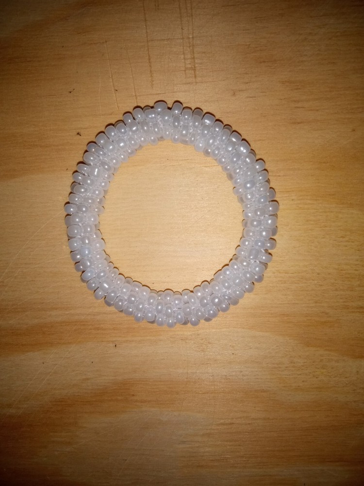 IDDE DE OBATALA TEJIDO ( SANTERIA Y IFA )