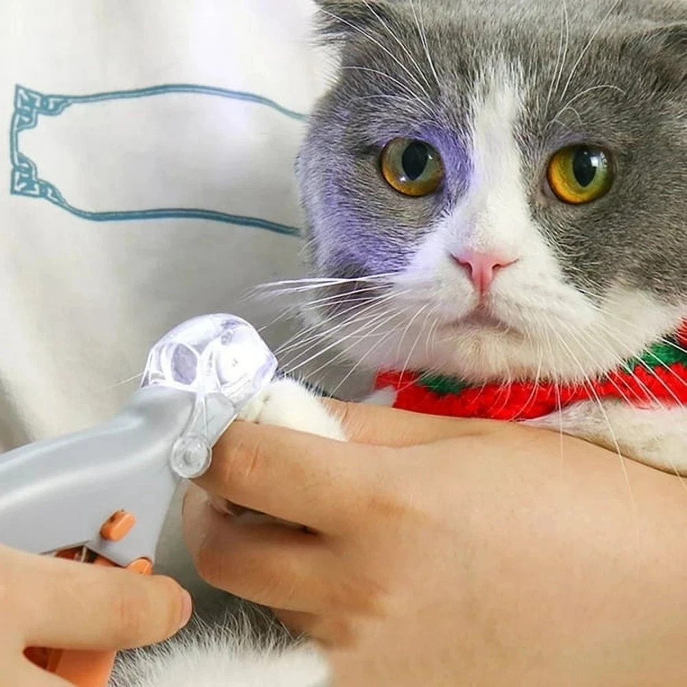 Professional Dog Nail Clippers With Led Light