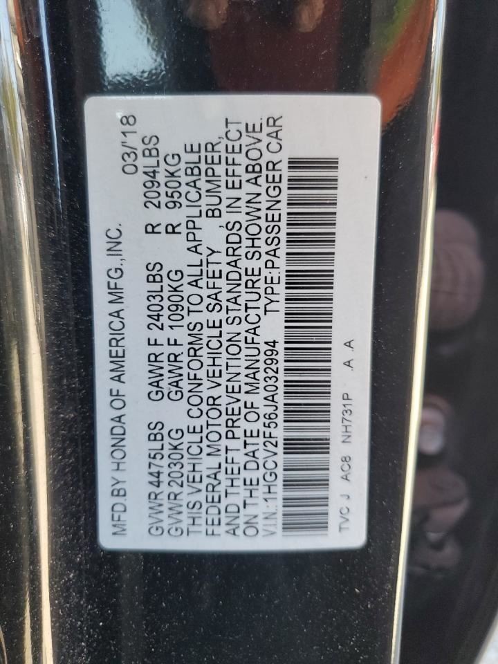 Driver Left Front Window Regulator Fits 18-24 ACCORD 4881030