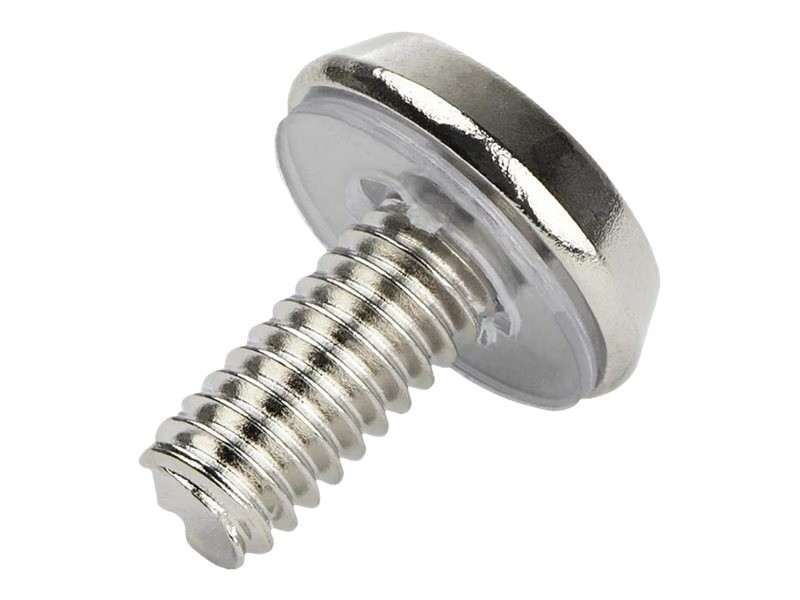 StarTechcom Server Rack Screws 12-24 Pack Nickel Plated Screws