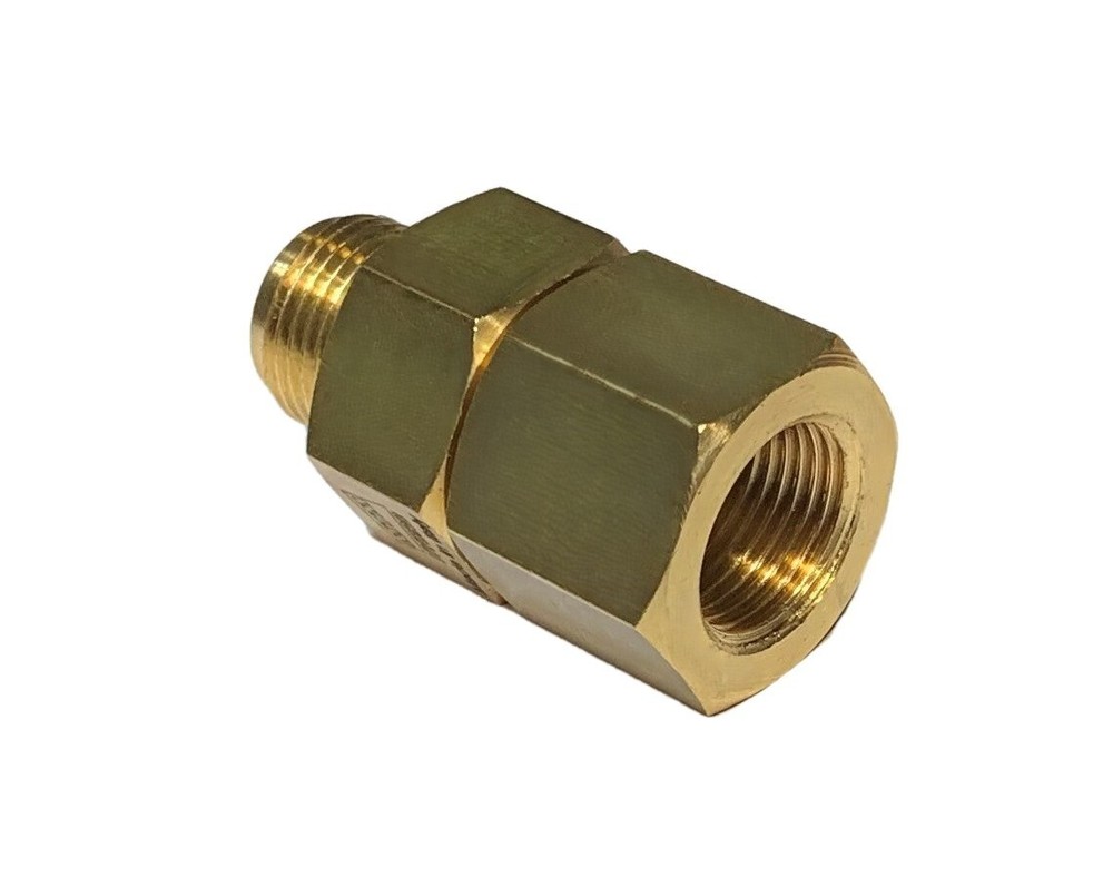Heavy Duty Brass 3/8 BSP Size Pressure Washer  Live Hose Swivel Coupler 5075 PSI