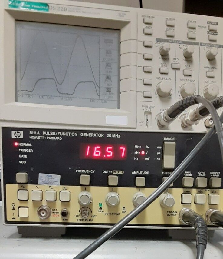 HP 8111A Pulse Function Generator P E R F E C T fully tested.