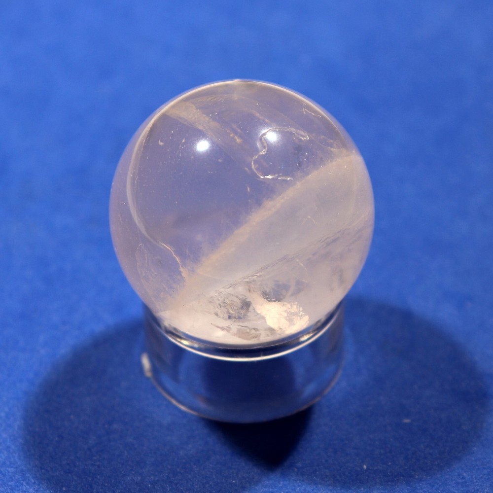 Star Rose Quartz Sphere, Approximately 31 mm (RQ92)