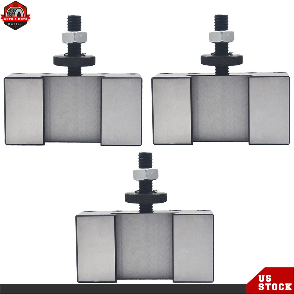 3Pack BXA 250-202 #2 Quick Change Turning Facing & Boring Tool Post Holder New