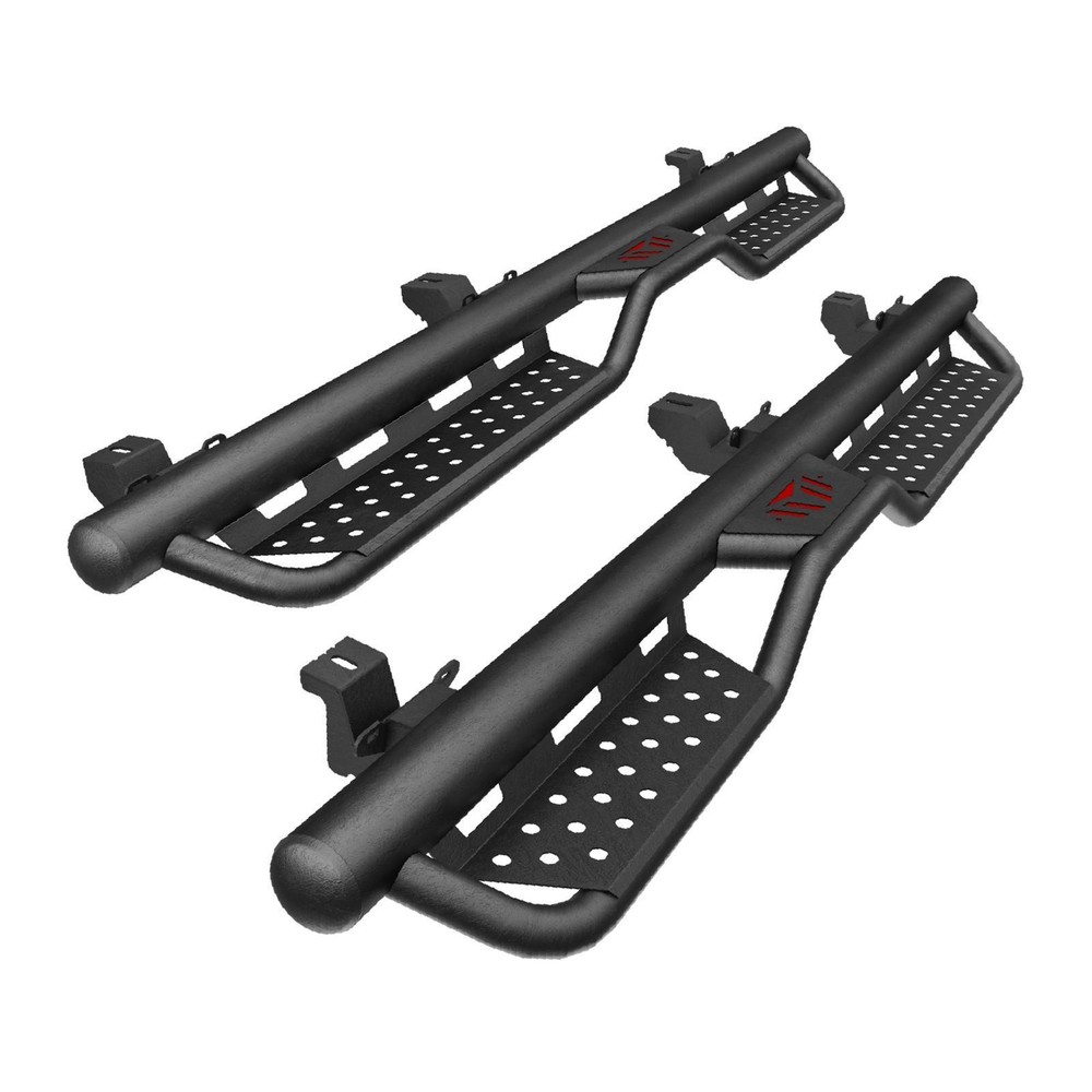 Powder Coated Running Boards Sturdy Drop Down Steps Unlimited Step 4 Door for