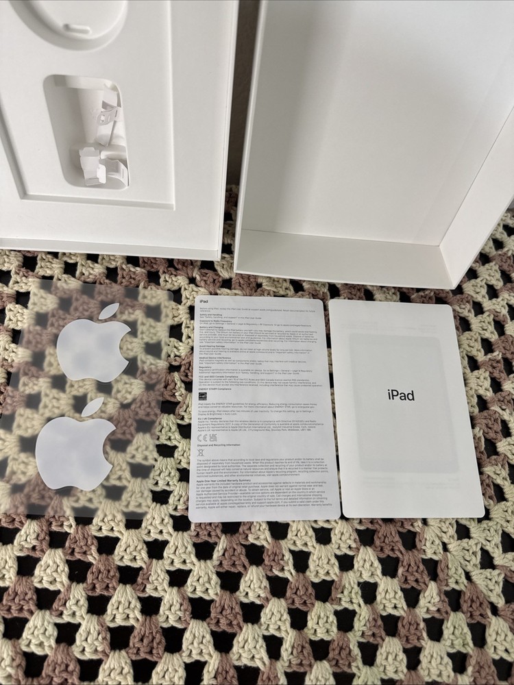 Apple iPad 9th Generation 64GB, Empty Box Only With Stickers