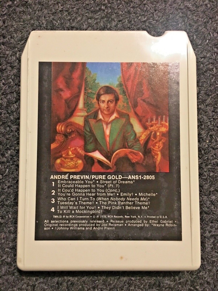 andre previn pure gold 8 track RCA