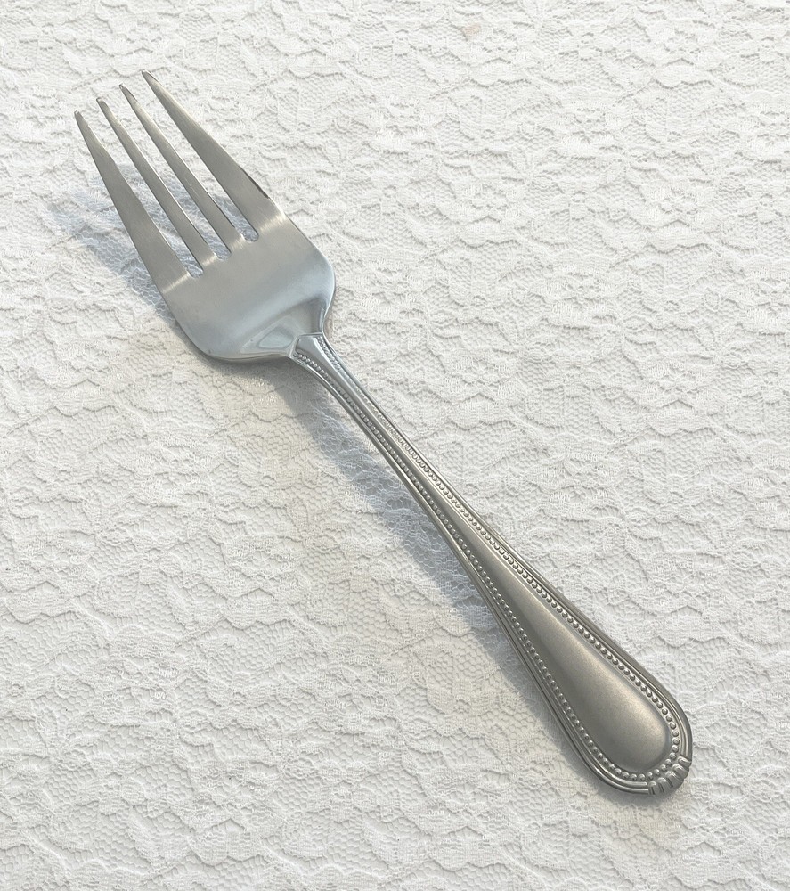 Oneida SATIN COUNTESS Stainless Cold Meat Fork ~ China ~ *FREE SHIPPING*