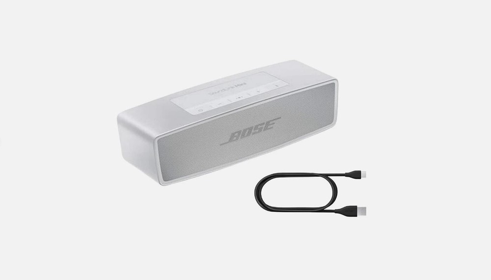 Bose SoundLink Mini II Special Edition Bluetooth Portable Speaker, - Silver