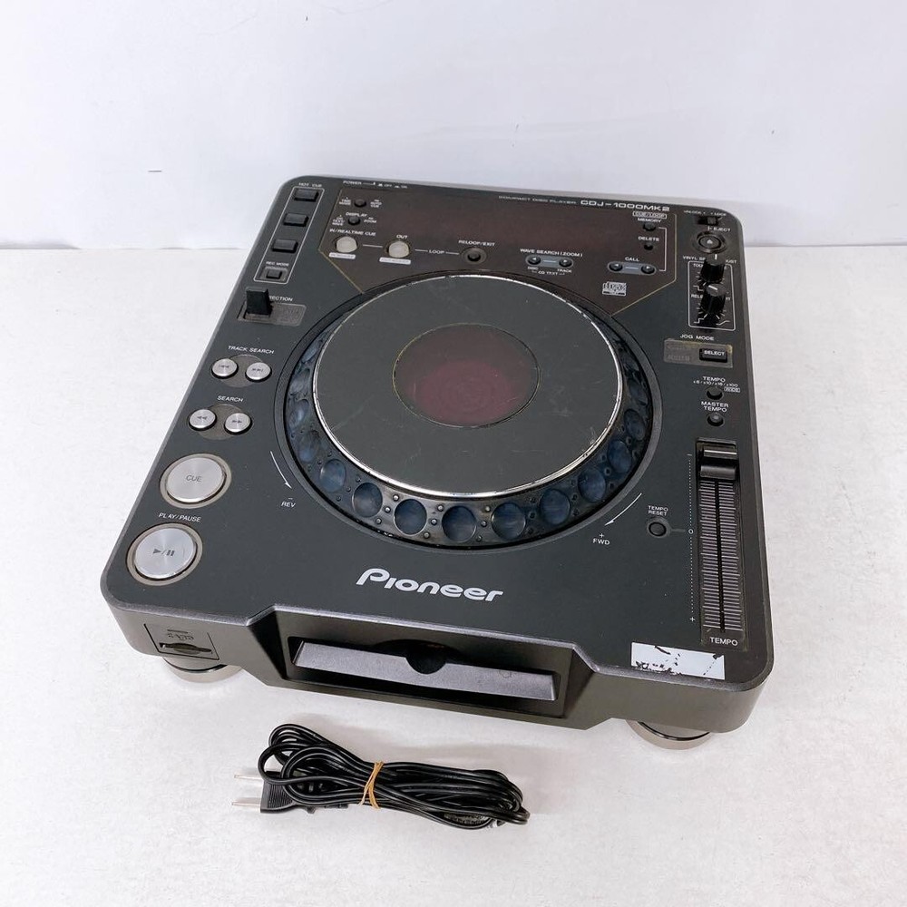 Pioneer DJ CDJ-100 0MK2 Digital CD Deck Turntable Compact Disc Player Black