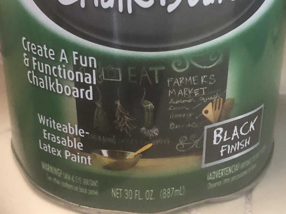 Rust Oleum Chalk Board