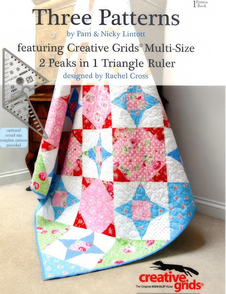 Three Patterns Softcover Booklet by Pam & Nicky Lintott