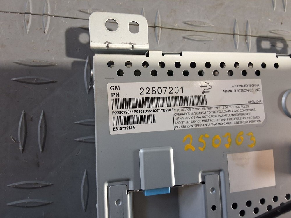 2010-2017 GMC Terrain Dash Mounted Lower 7" Display Screen