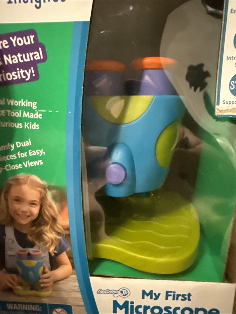 Geosafari Jr. My First Microscope Science Sets for Kids Ages 3+