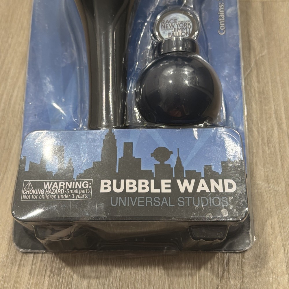 Jimmy Fallon Universal Studios Race Through New York Bubble Wand