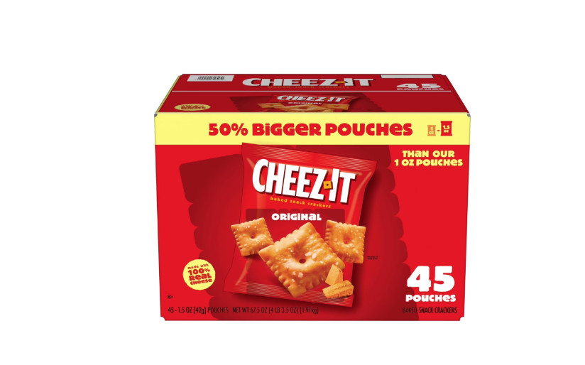 Cheez-It Original Baked Snack Crackers 1.5 oz., 45 pk.