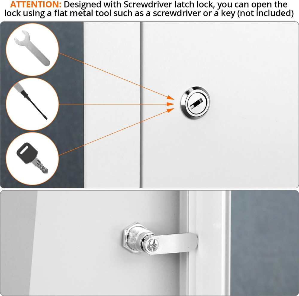 6x6 Aluminum Access Panel White Wall Ceiling Electrical Service Door Latch