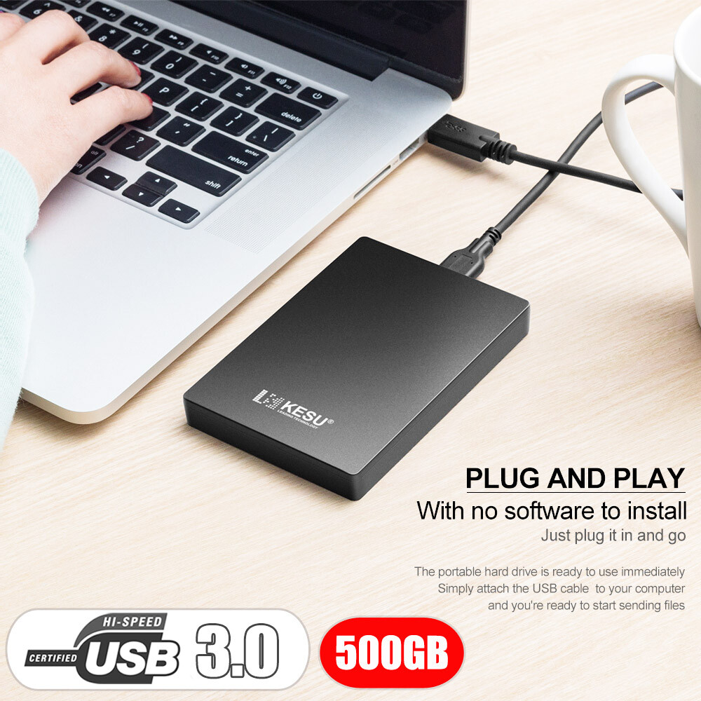 Portable External Hard Drive Disks 2TB USB 3.0 Game Memory Disk Storage Device