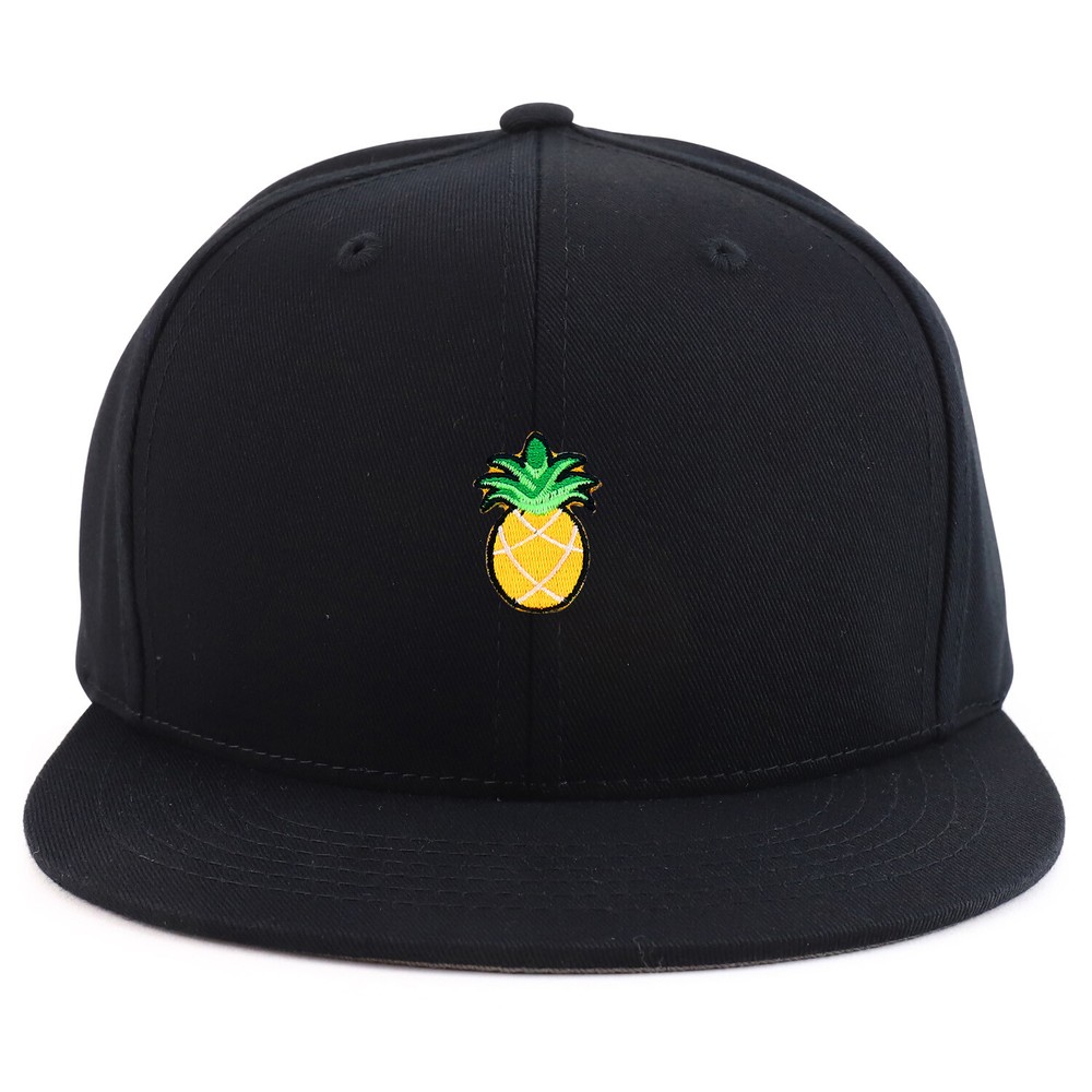 Pineapple Patch Youth Size Flatbill Snapback Baseball Cap - FREE SHIPPING