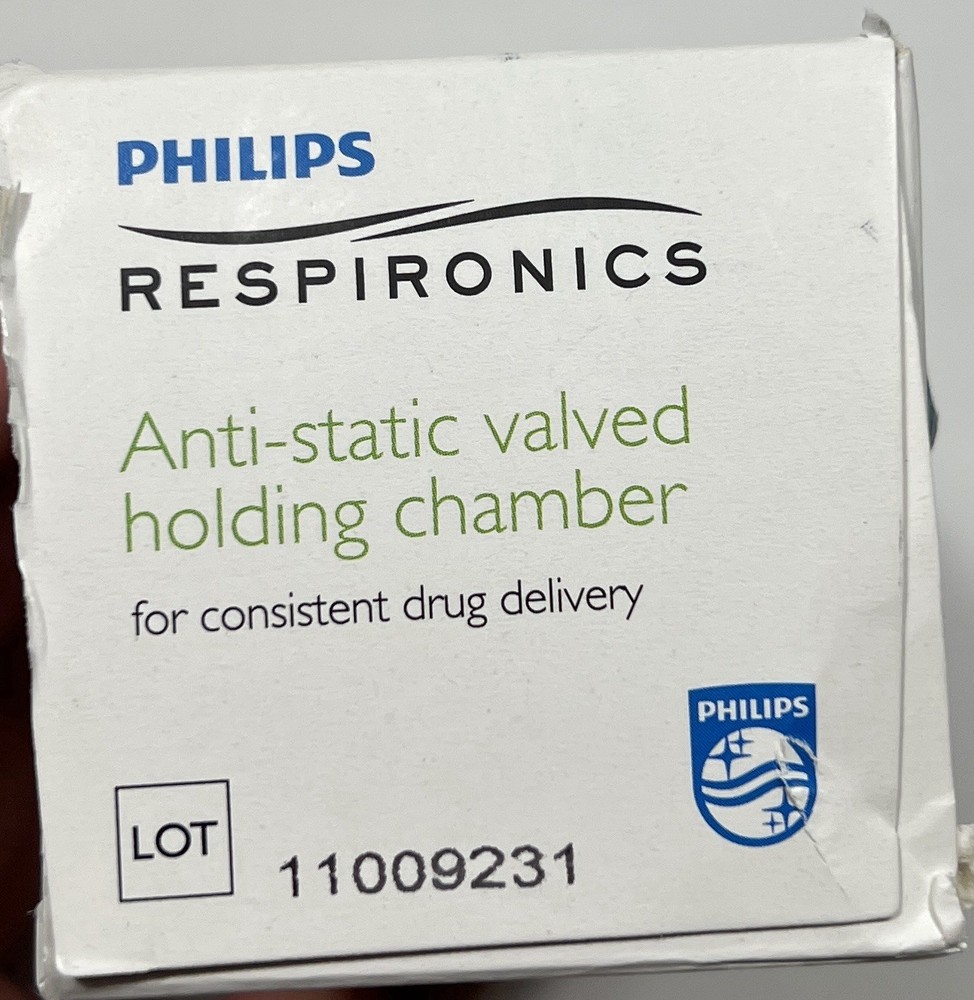 Phillips Respironics Anti-static Valved Holding Chamber