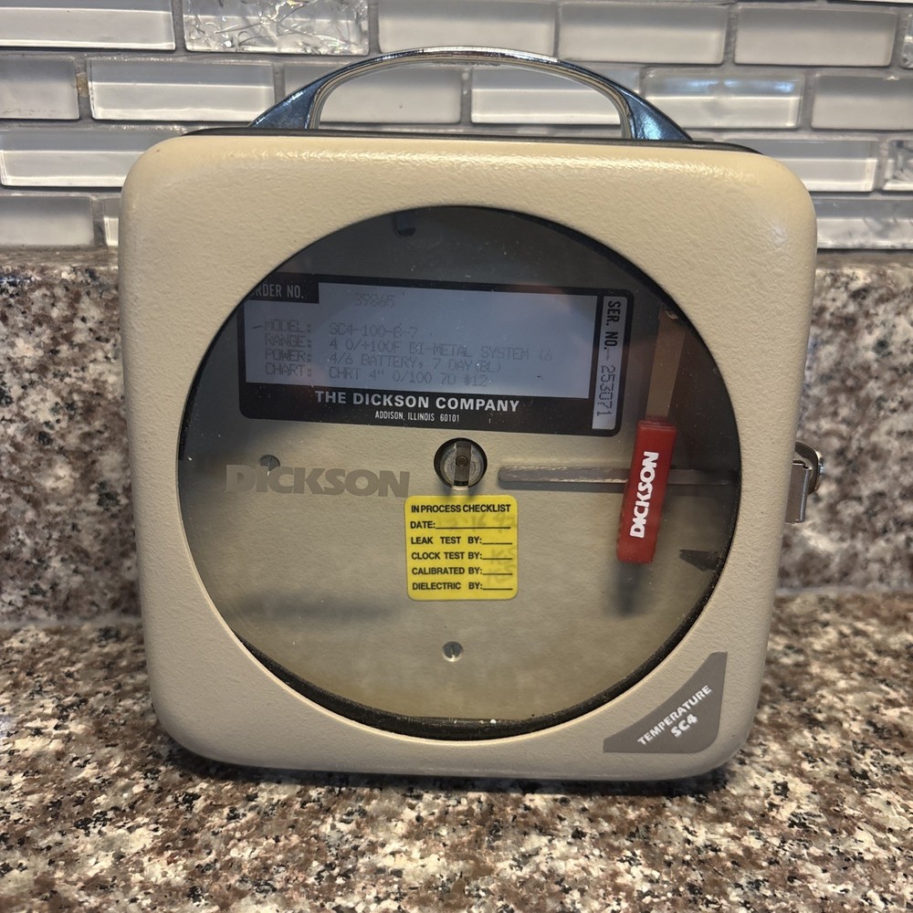 Vintage Dickson - Model SC4 - Temperature Recorder - Not Tested