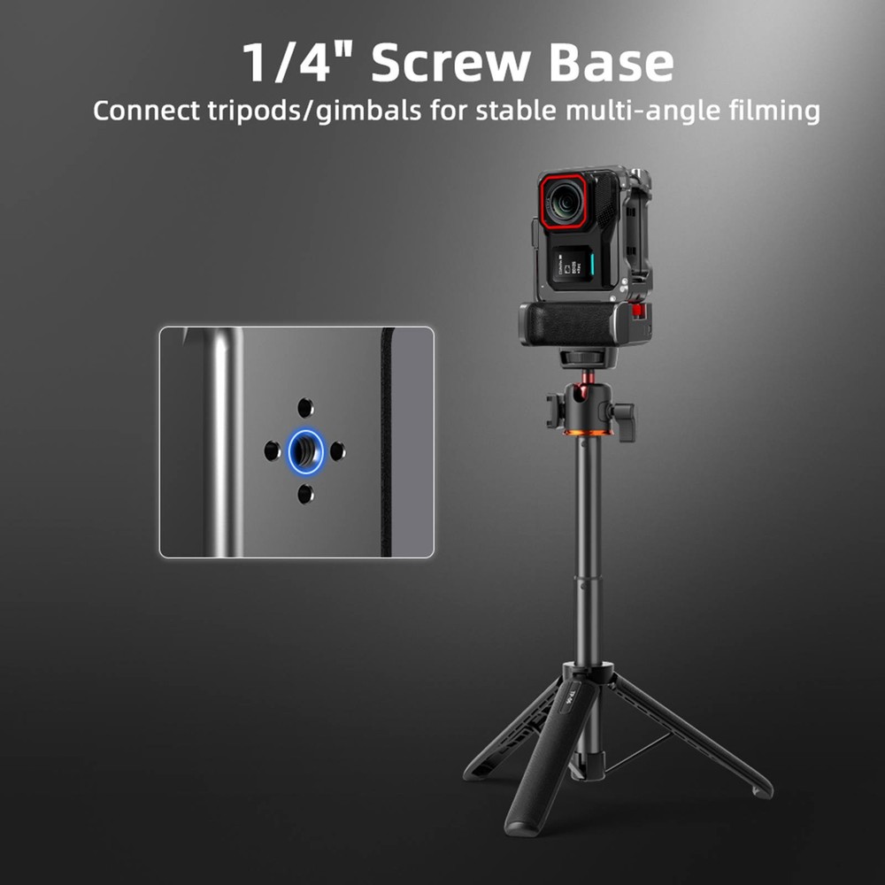 For Insta360 Ace Pro 2 Aluminum Handheld Case Grip Camera Replacement Part