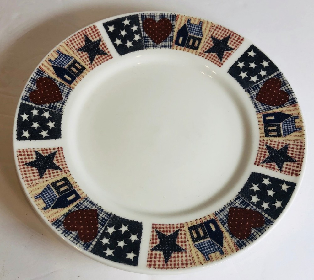 Majesticware by Oneida "American Quilt" Dinnerware Collection