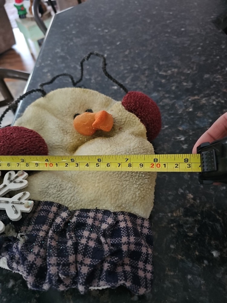 Primitive Rustic Grubby Christmas Winter Snowman