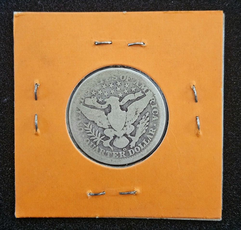 1907-O Barber Quarter. (ESEK)