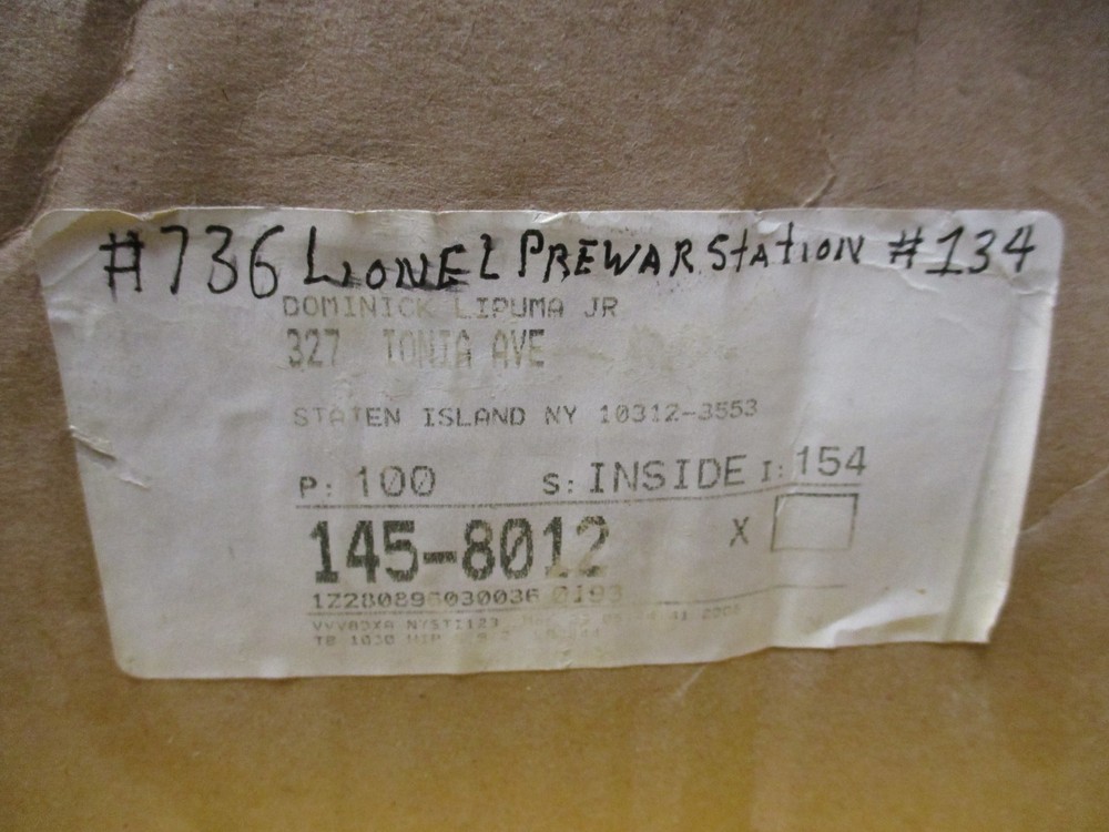 Lionel Prewar Station #134